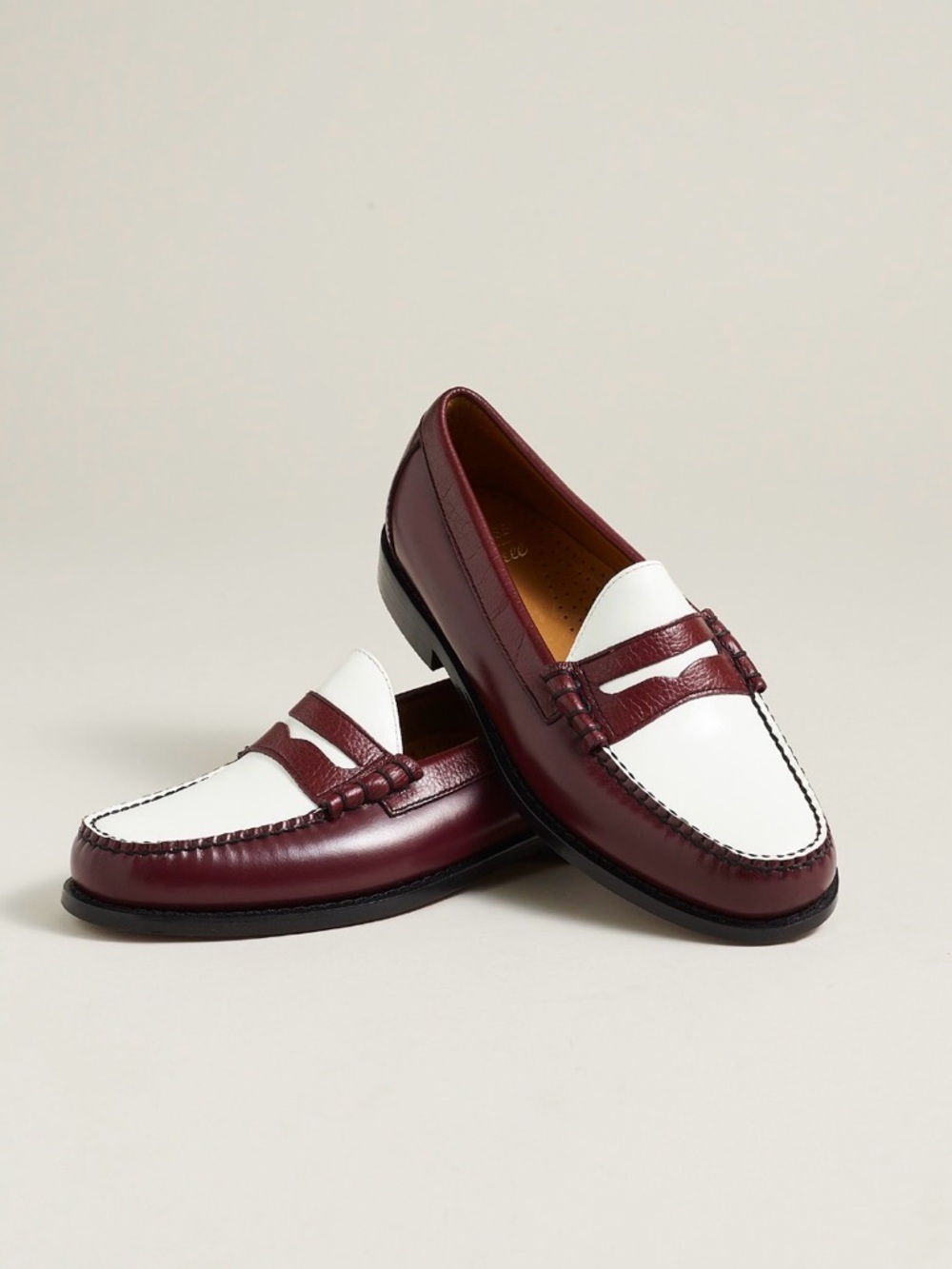 NWB Womens/Unisex Leather Penny GH BASS WEEJUNS LARSEN Loafers